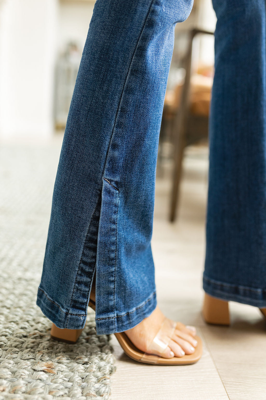 Augusta High Rise Control Top Slit Hem Bootcut - Website Exclusive