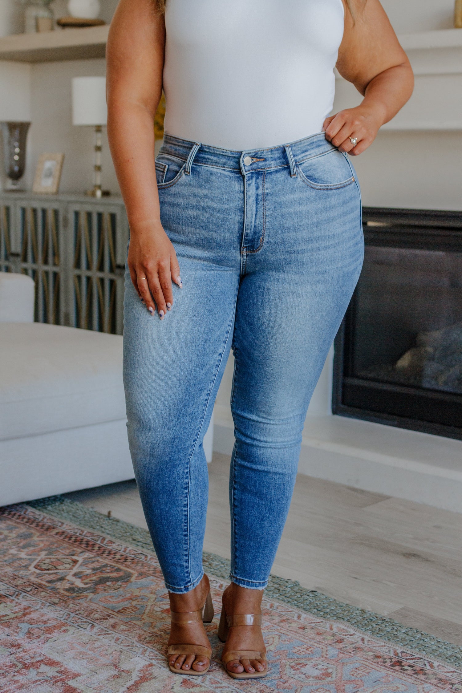 Catherine Mid Rise Vintage Skinny Jeans- WEBSITE EXCLUSIVE