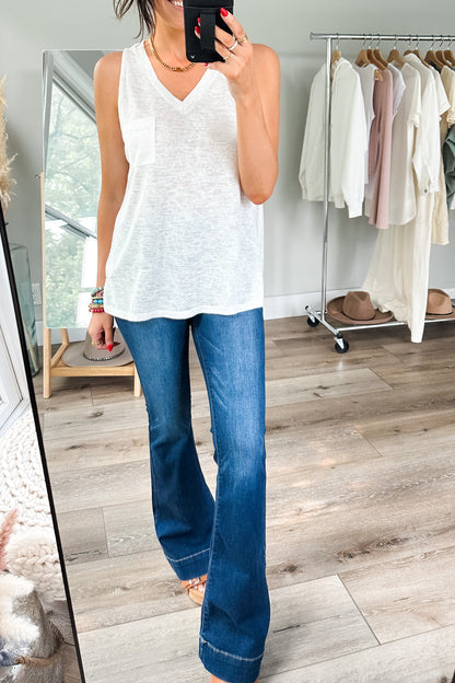 Love Lagoon Tank in Off White