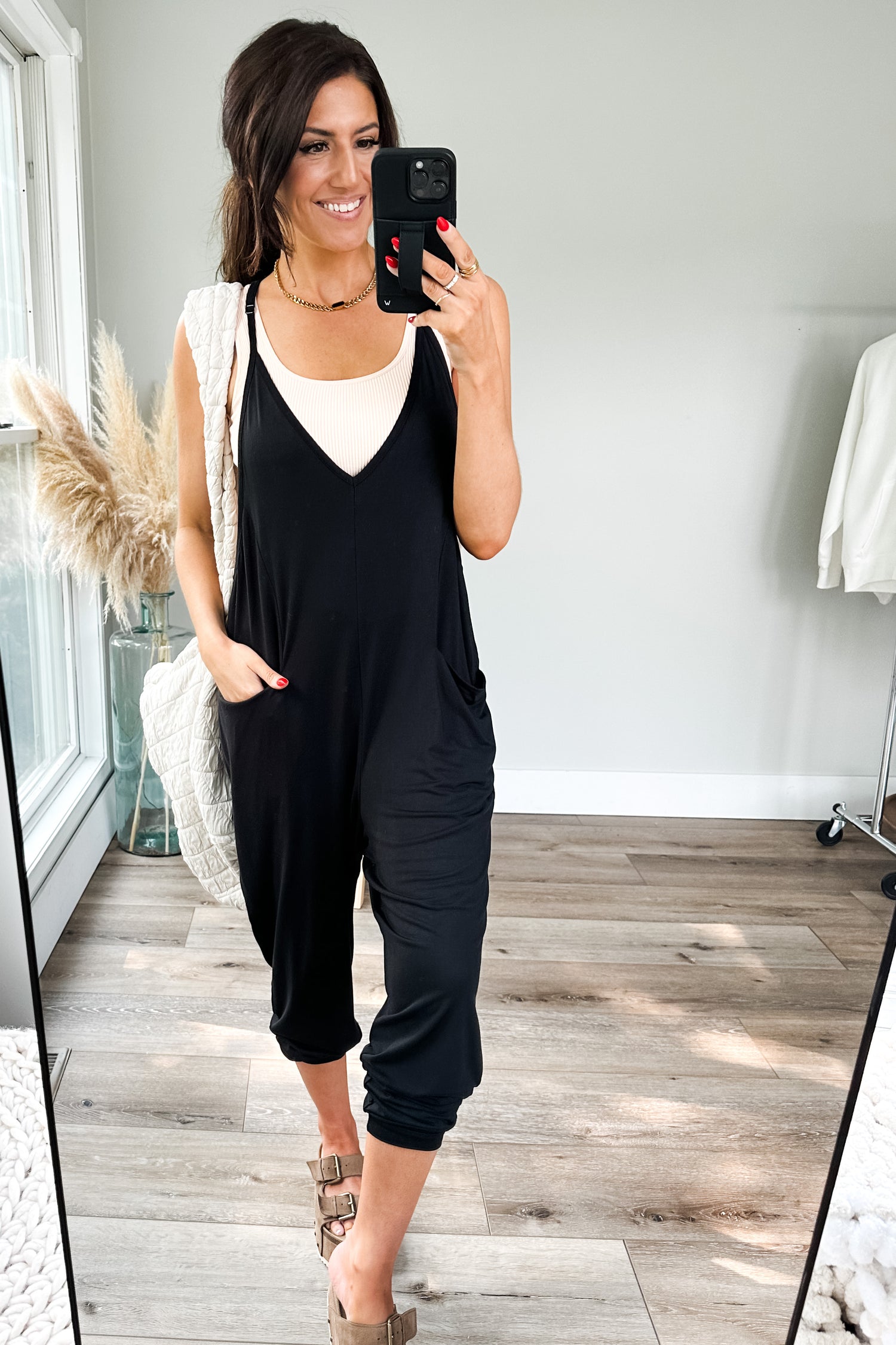 Trendsetter Jumpsuit in Black