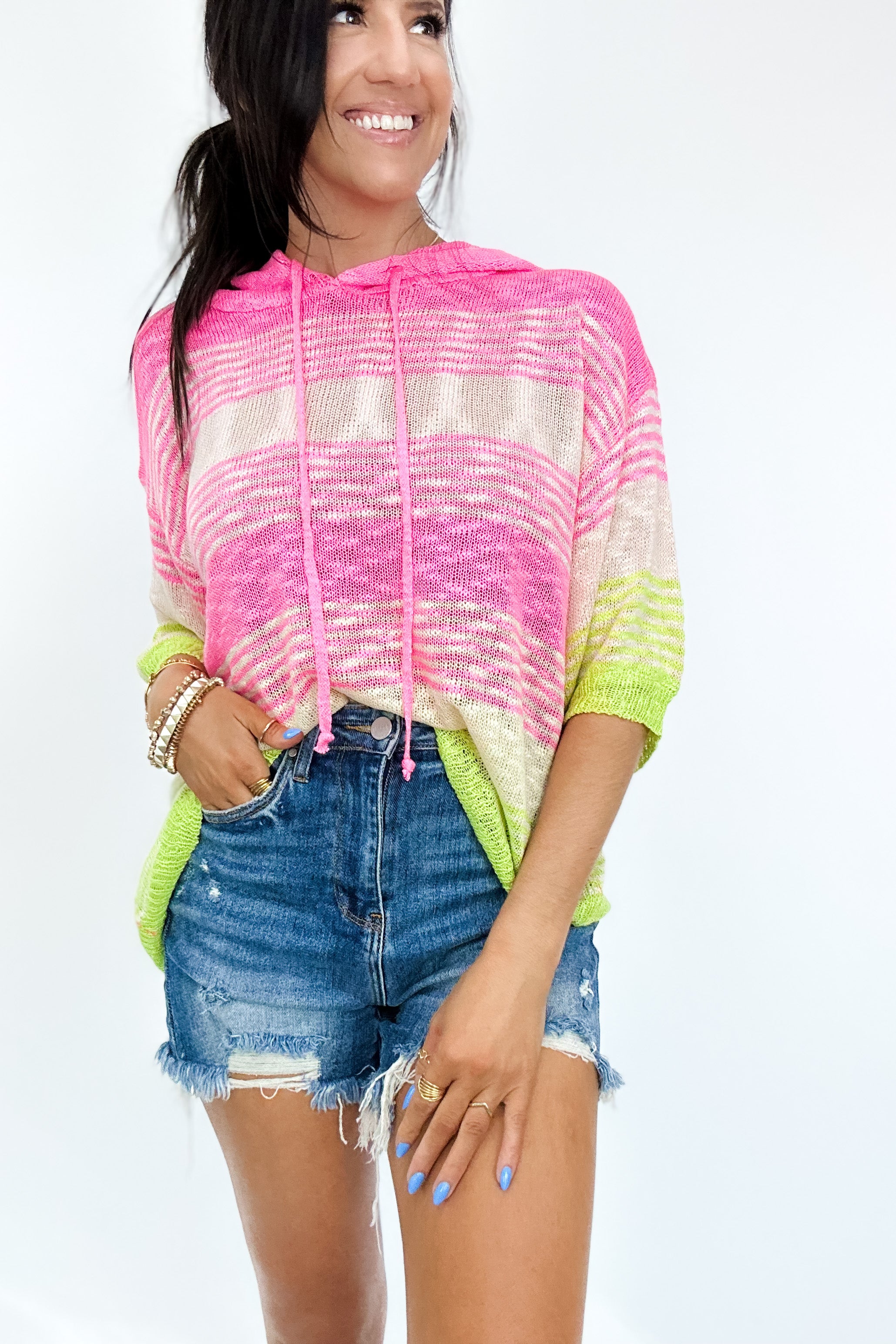 Rhyme or Reason Striped Hoodie - WEBSITE EXCLUSIVE