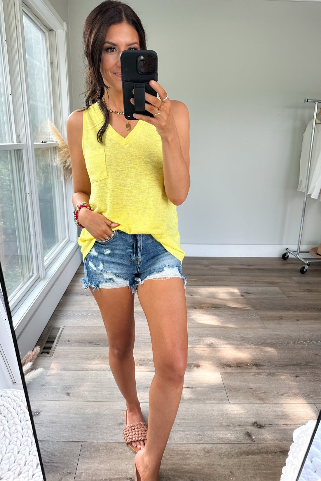 Love Lagoon Tank in Yellow