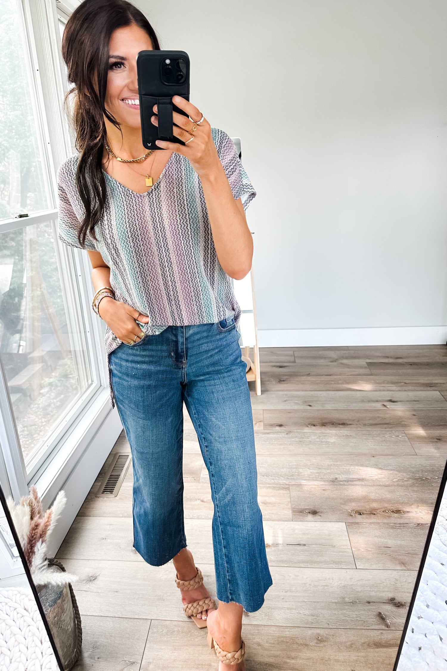 Hayes High Rise Wide Leg Crop Jeans - WEBSITE EXCLUSIVE
