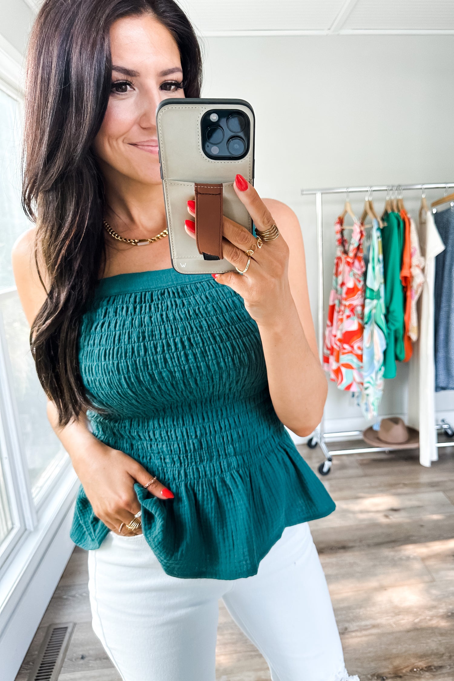 So Exceptional Smocked Tank - WEBSITE EXCLUSIVE