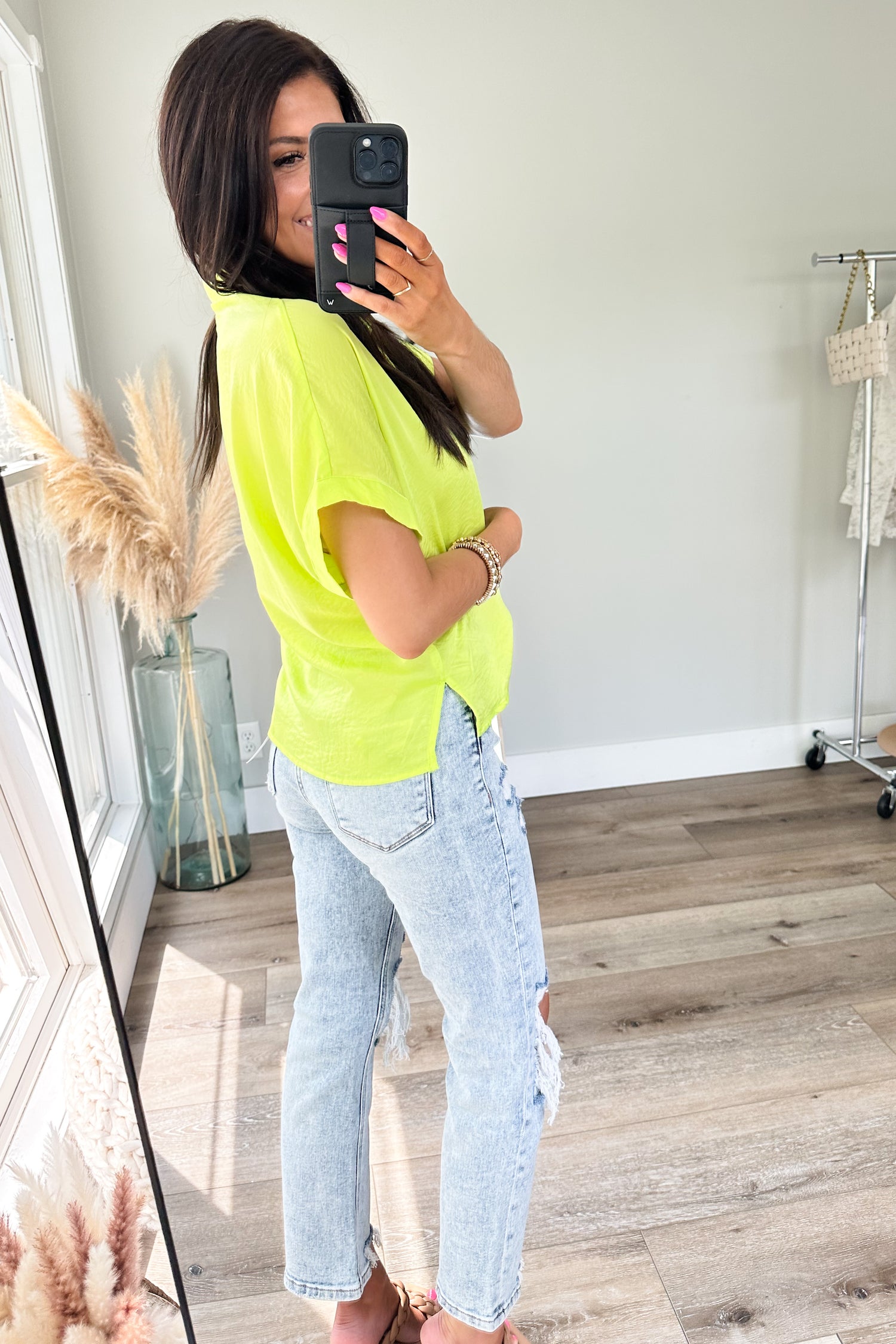 Rizzo High Rise Crop Straight Jeans - WEBSITE EXCLUSIVE
