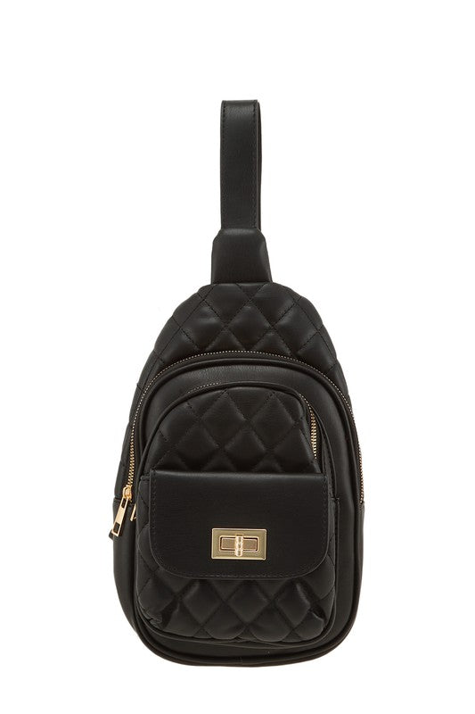 CHEERS SLING BAG IN BLACK
