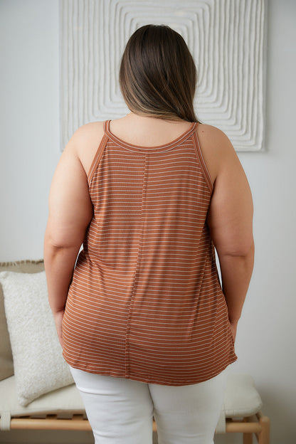 Tip Me Off Striped Tank - WEBSITE EXCLUSIVE