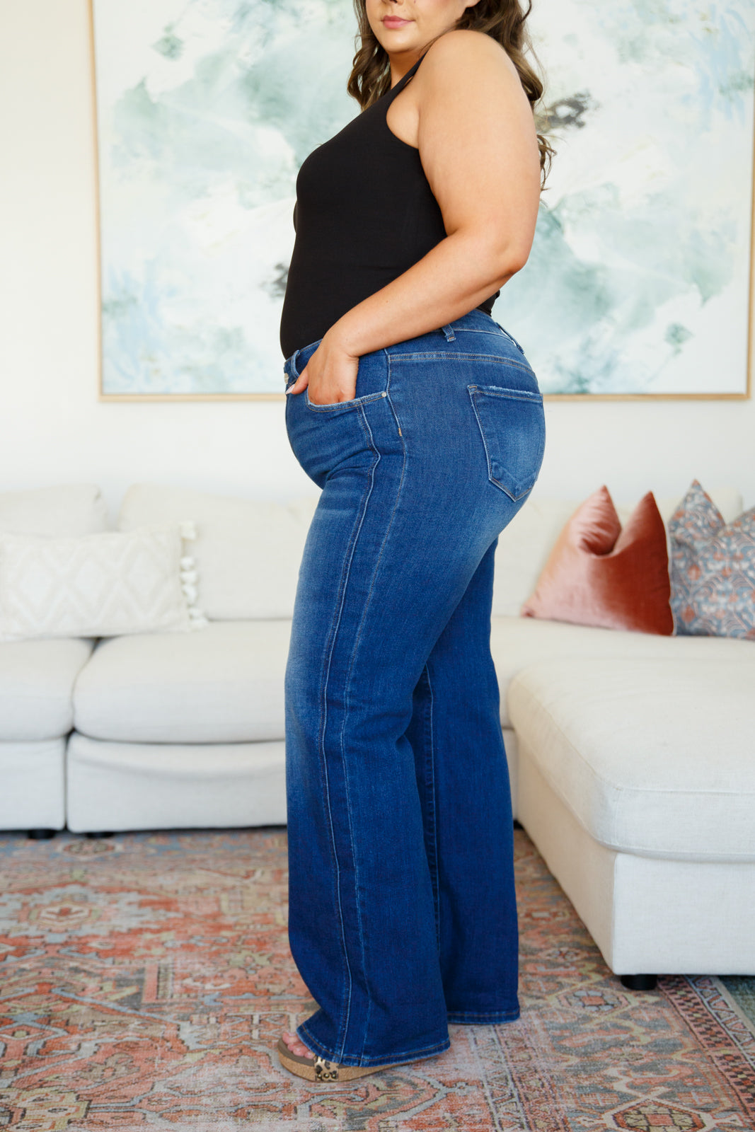 Addison Mid Rise Straight Jeans - WEBSITE EXCLUSIVE