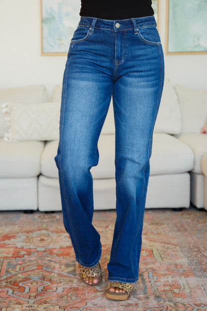 Addison Mid Rise Straight Jeans - WEBSITE EXCLUSIVE