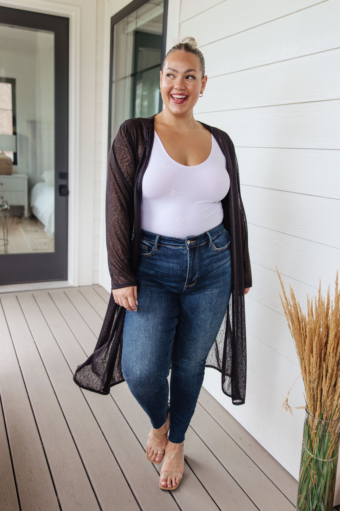Afternoon Shade Sheer Cardigan - WEBSITE EXCLUSIVE