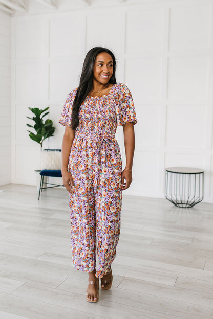Better Than Fine Floral Jumpsuit - Website Exclusive