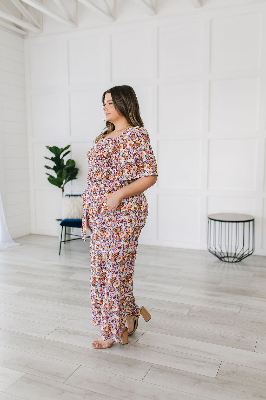 Better Than Fine Floral Jumpsuit - Website Exclusive