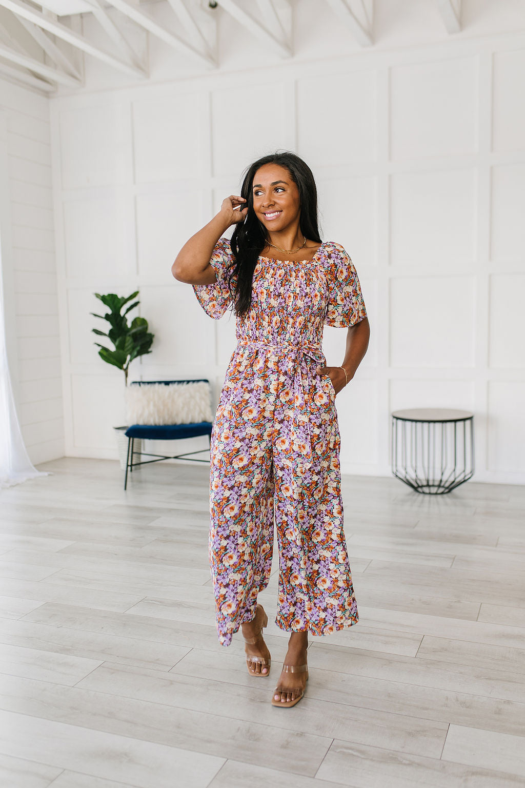 Better Than Fine Floral Jumpsuit - Website Exclusive