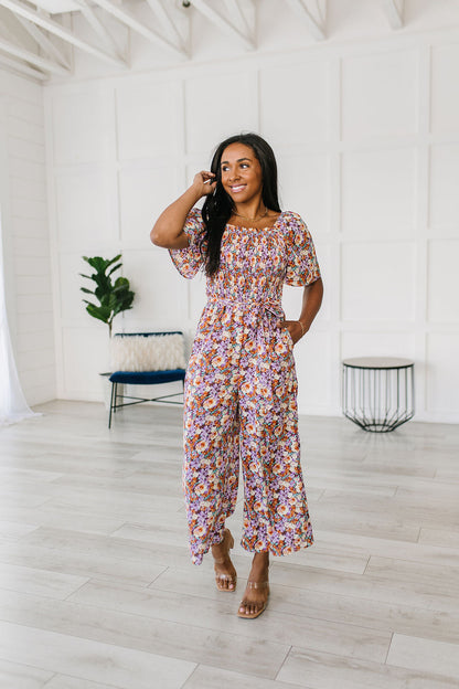 Better Than Fine Floral Jumpsuit - Website Exclusive