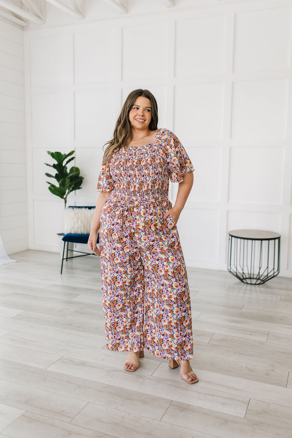 Better Than Fine Floral Jumpsuit - Website Exclusive