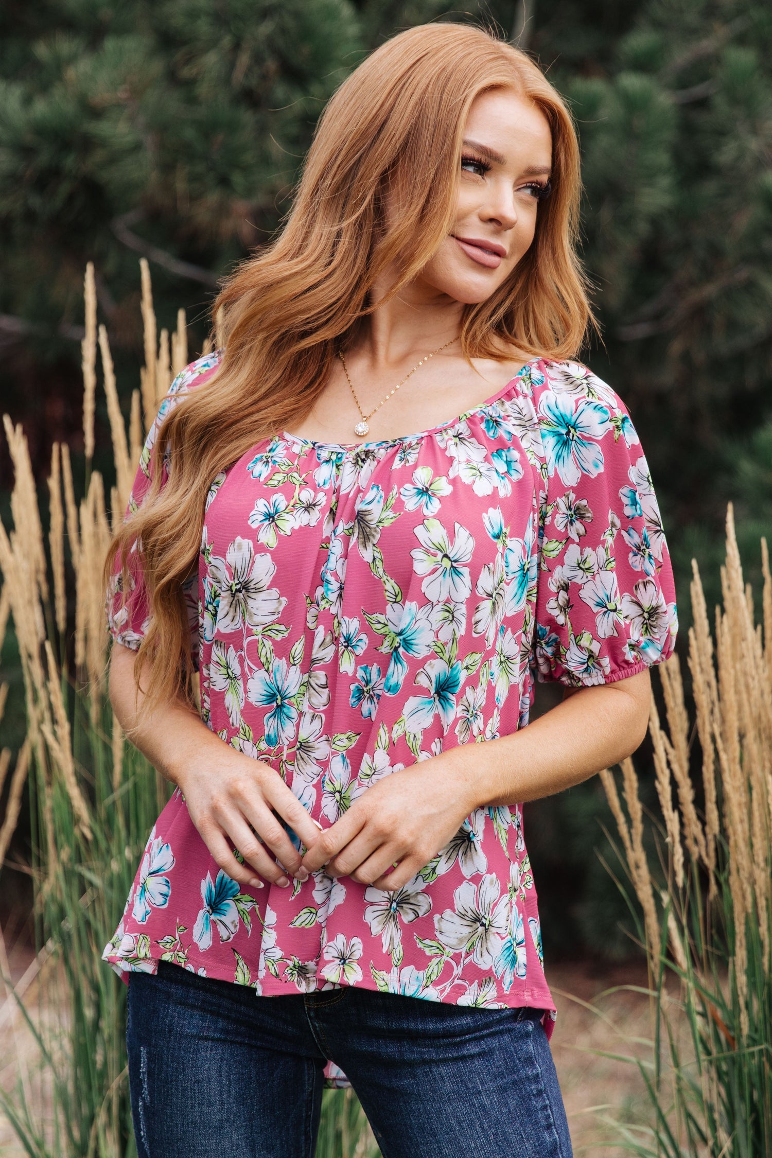 Bloom So Bright Floral Top - WEBSITE EXCLUSIVE