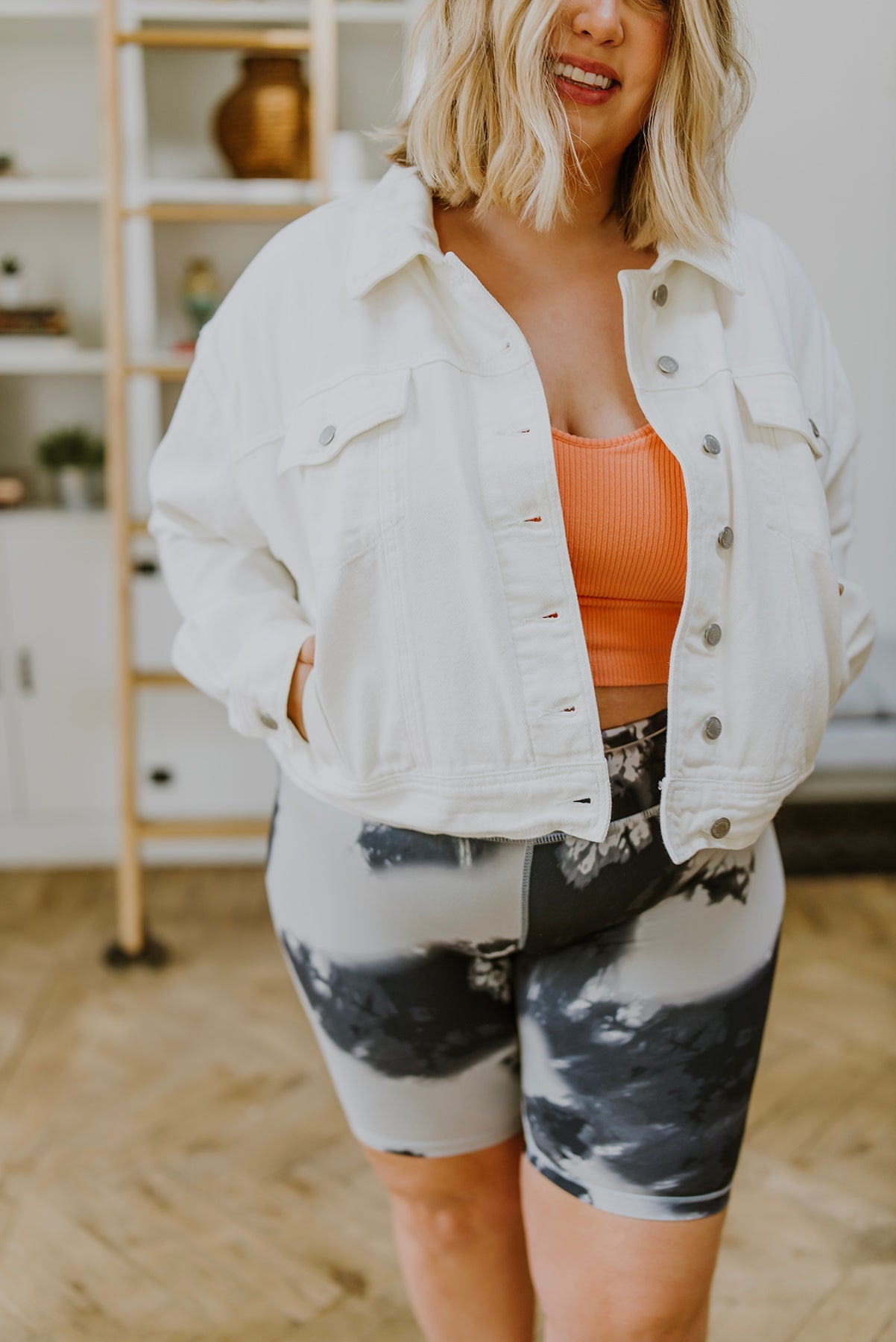 Brighter Days Boyfriend Fit Denim Jacket - WEBSITE EXCLUSIVE