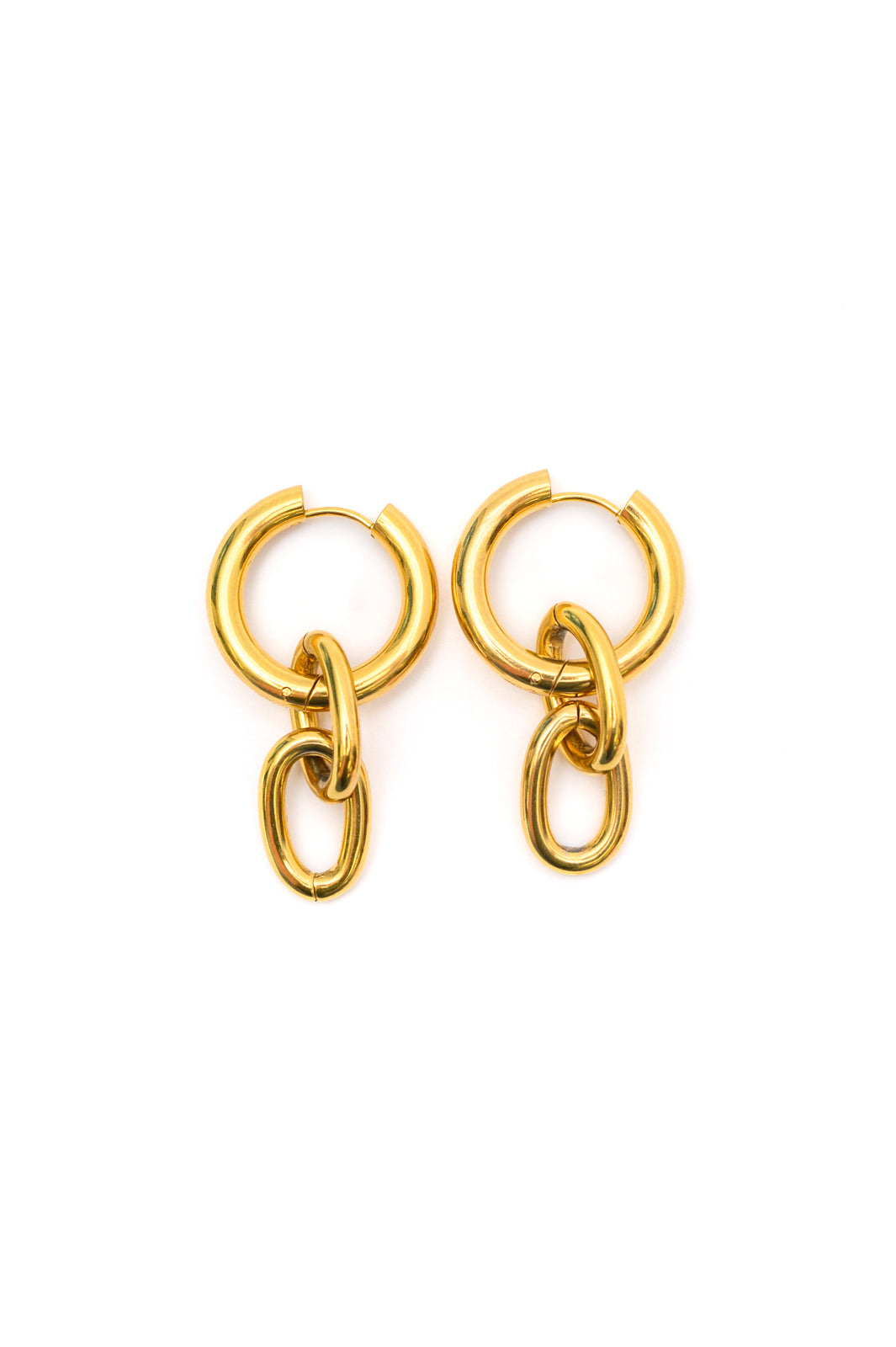 Chain Letter Earrings- WEBSITE EXCLUSIVE