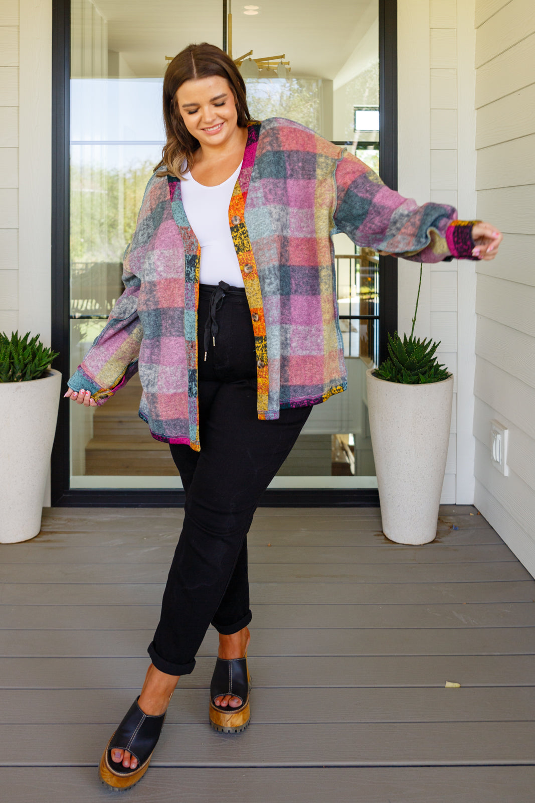Choose Your Own Adventure Plaid Cardigan - WEBSITE EXCLUSIVE