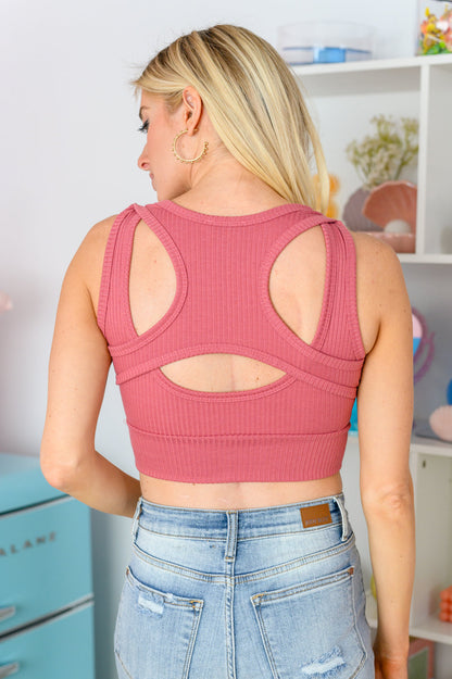 Cutie Pie Bralette in Mauve - WEBSITE EXCLUSIVE