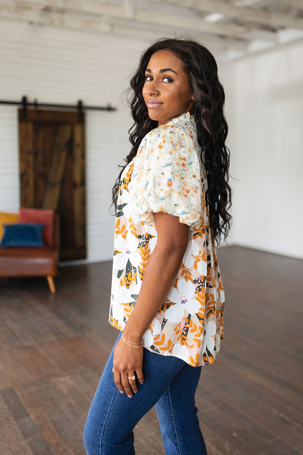Daydreamer Mixed Floral Top - WEBSITE EXCLUSIVE