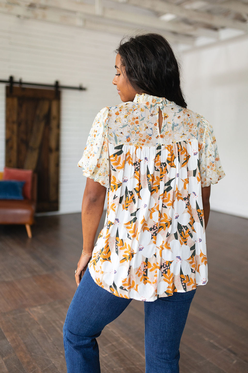 Daydreamer Mixed Floral Top - WEBSITE EXCLUSIVE