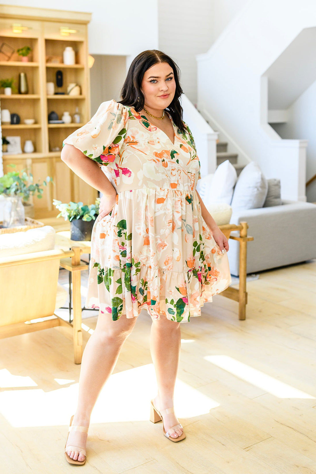 Delightful Surprise Floral Dress - WEBSITE EXCLUSIVE