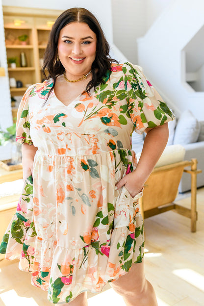 Delightful Surprise Floral Dress - WEBSITE EXCLUSIVE