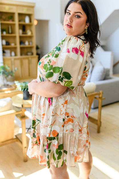 Delightful Surprise Floral Dress - WEBSITE EXCLUSIVE