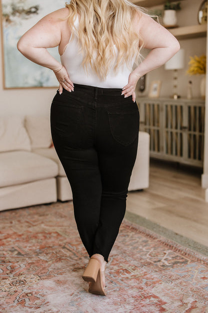 Ebony High Rise Tummy Control Skinny Jeans - WEBSITE EXCLUSIVE