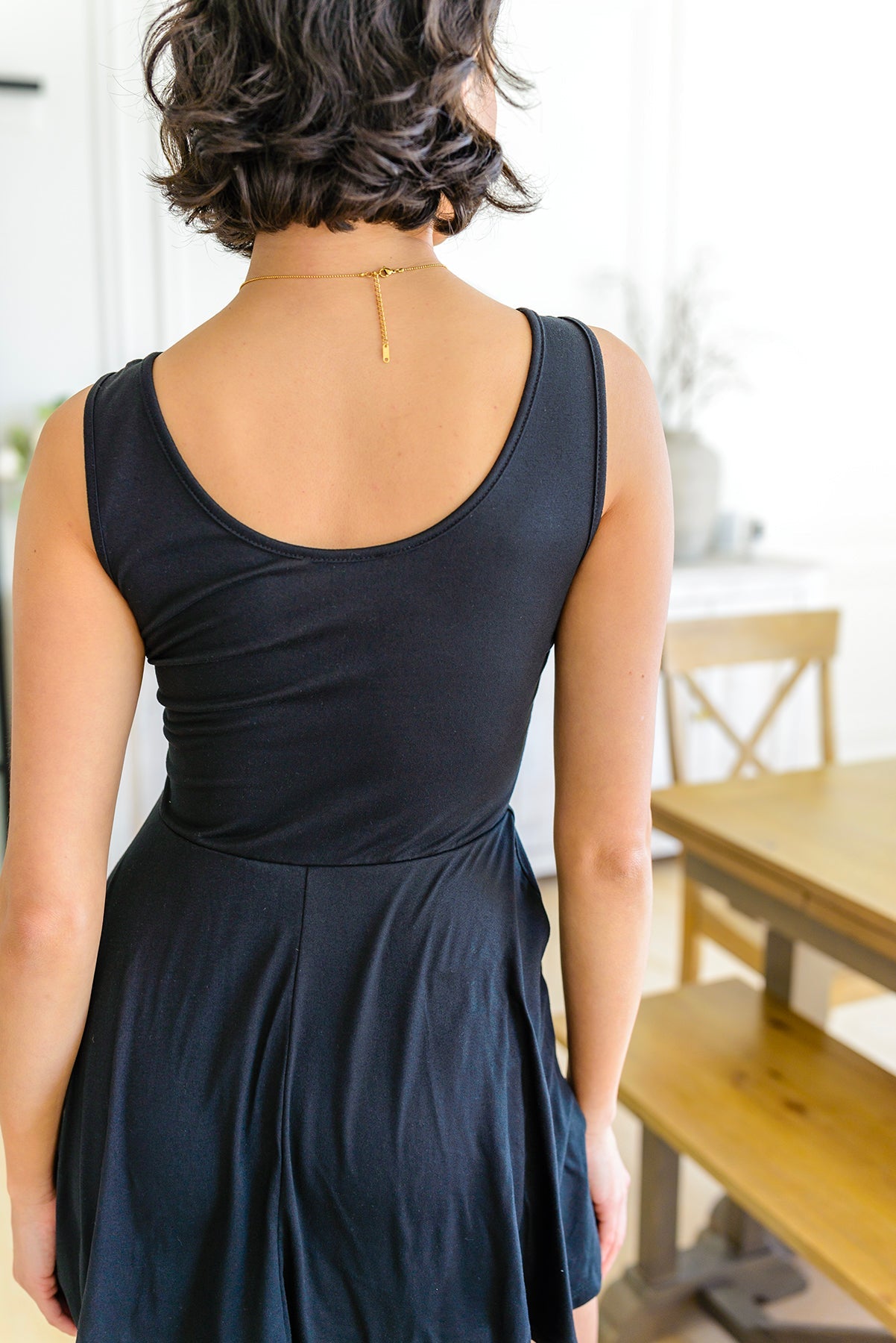 Effortless in Ebony Skort Dress - WEBSITE EXCLUSIVE