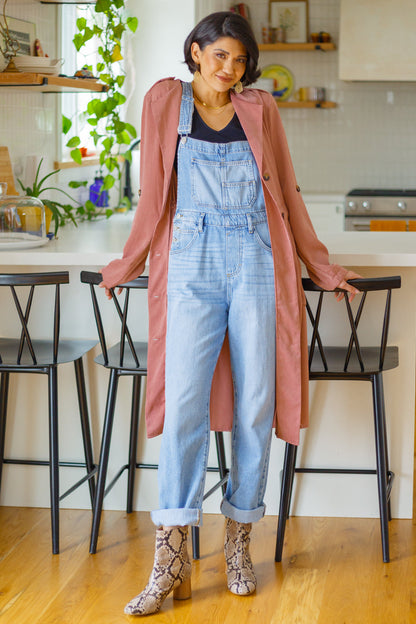 First Day Of Spring Jacket in Dusty Mauve- Website Exclusive