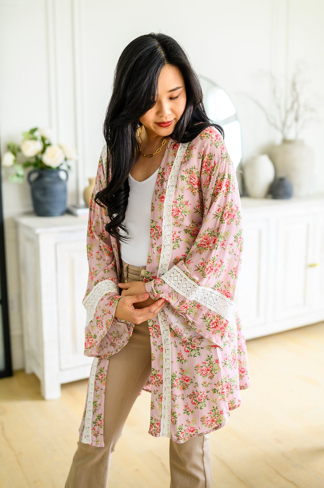 Floral Femme Kimono - WEBSITE EXCLUSIVE