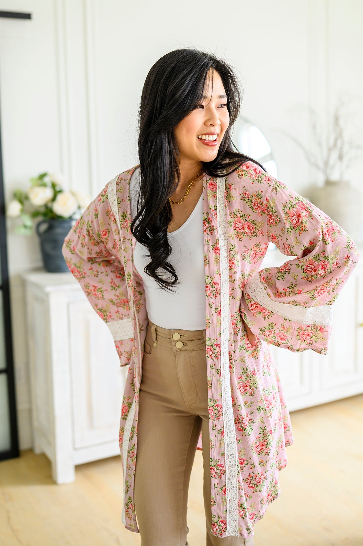 Floral Femme Kimono - WEBSITE EXCLUSIVE