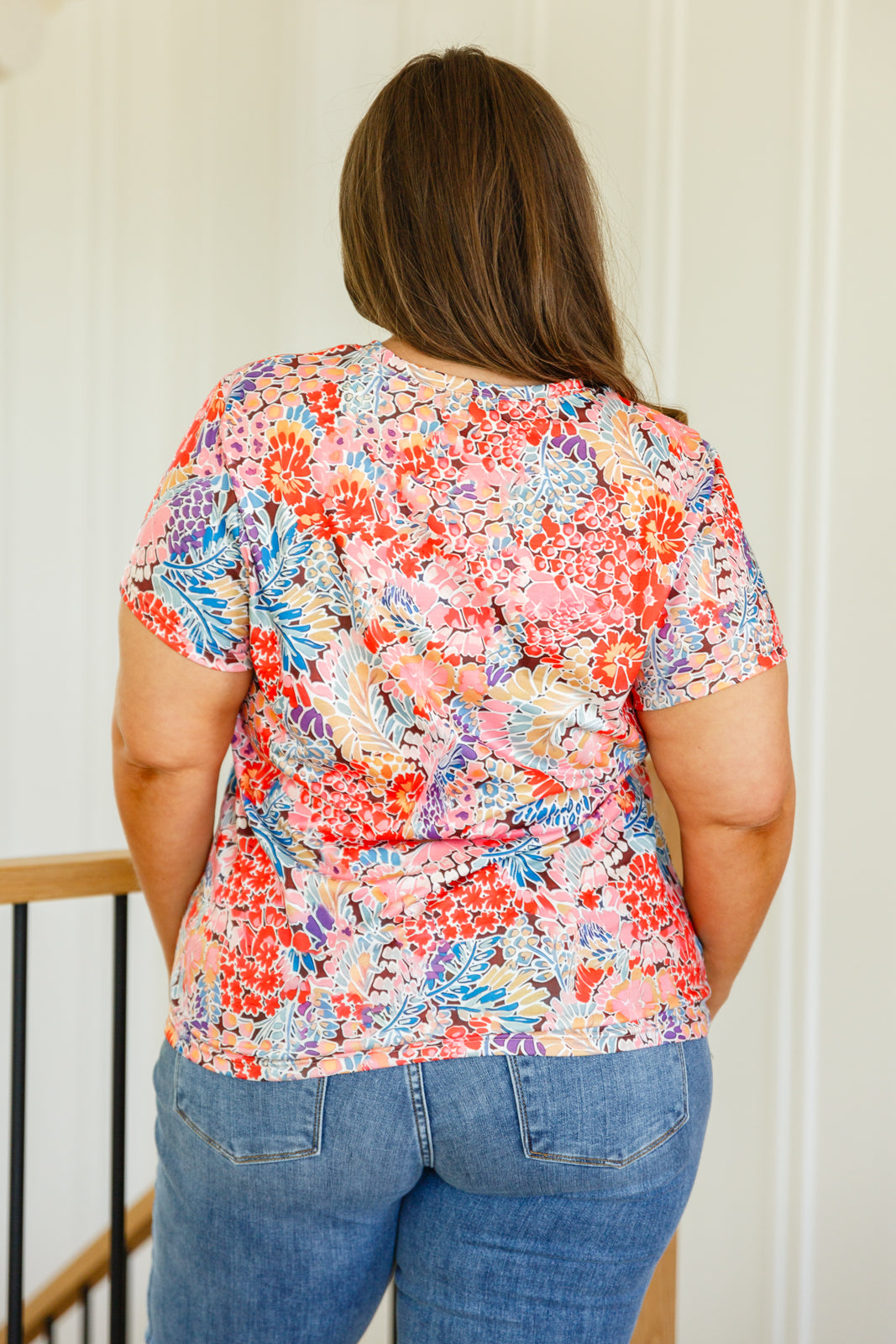 Flowers Everywhere Floral Top - WEBSITE EXCLUSIVE