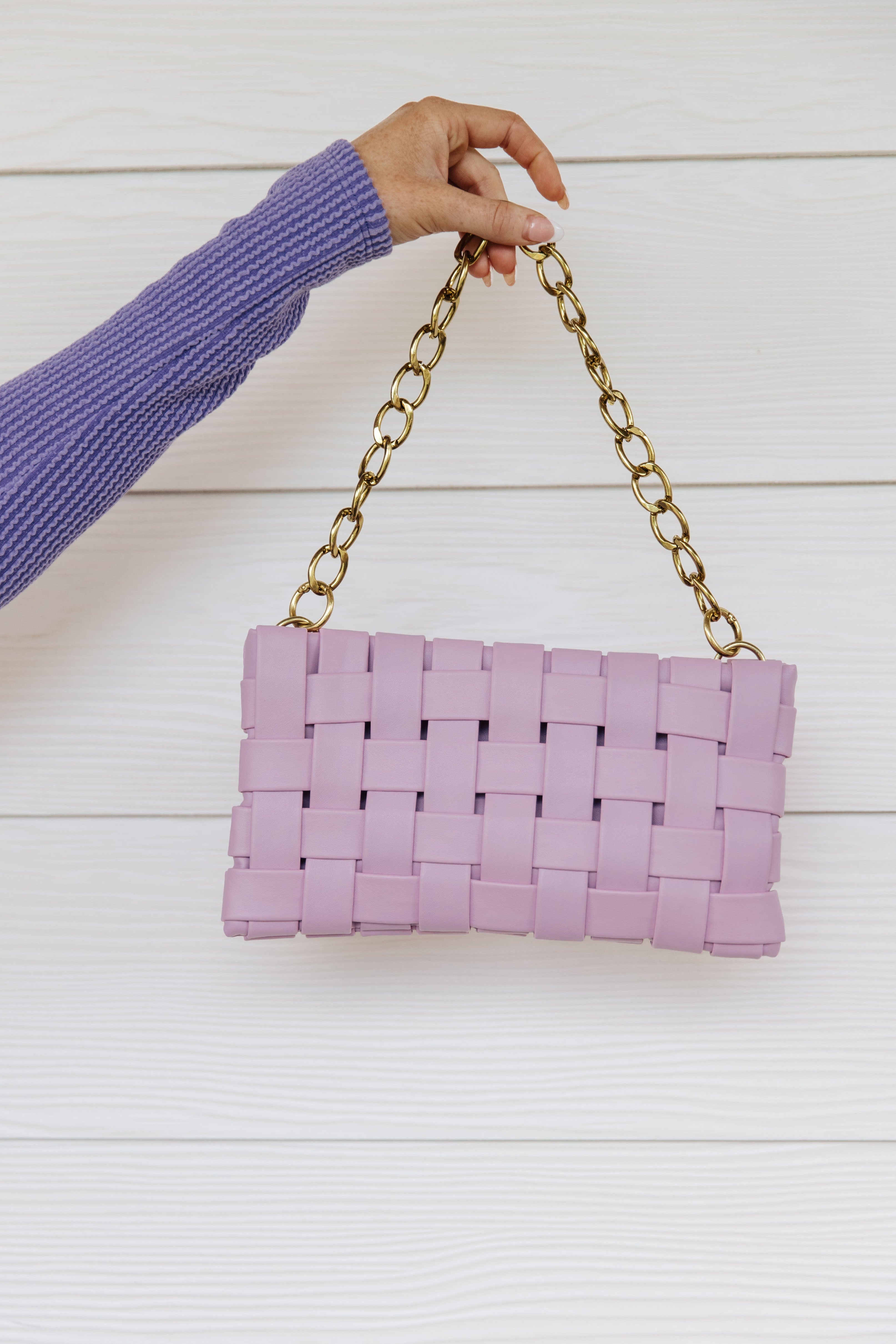 Forever Falling Handbag in Lilac - WEBSITE EXCLUSIVE