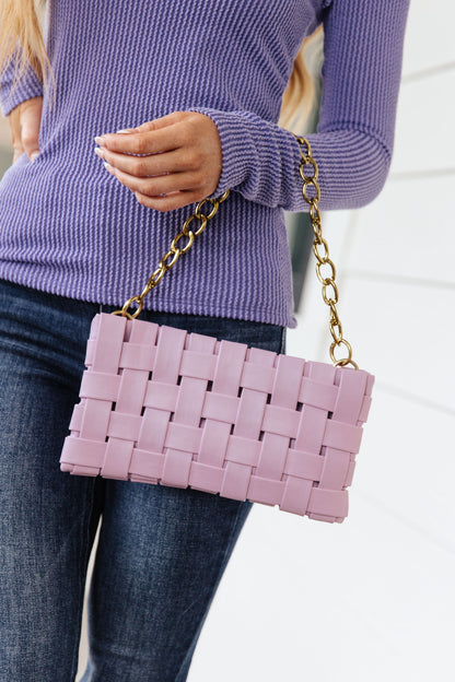 Forever Falling Handbag in Lilac - WEBSITE EXCLUSIVE