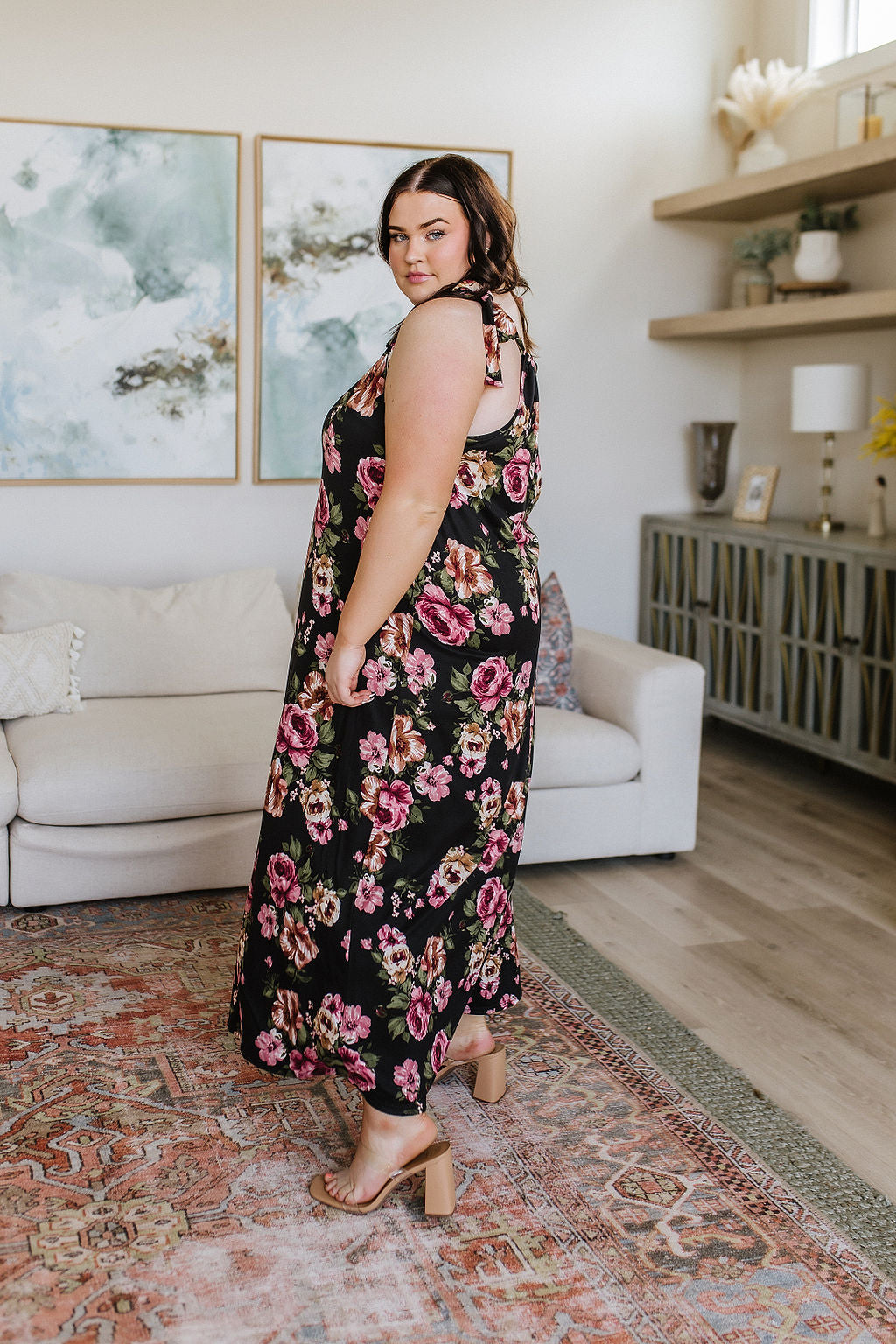 Fortuitous in Floral Maxi Dress - WEBSITE EXCLUSIVE