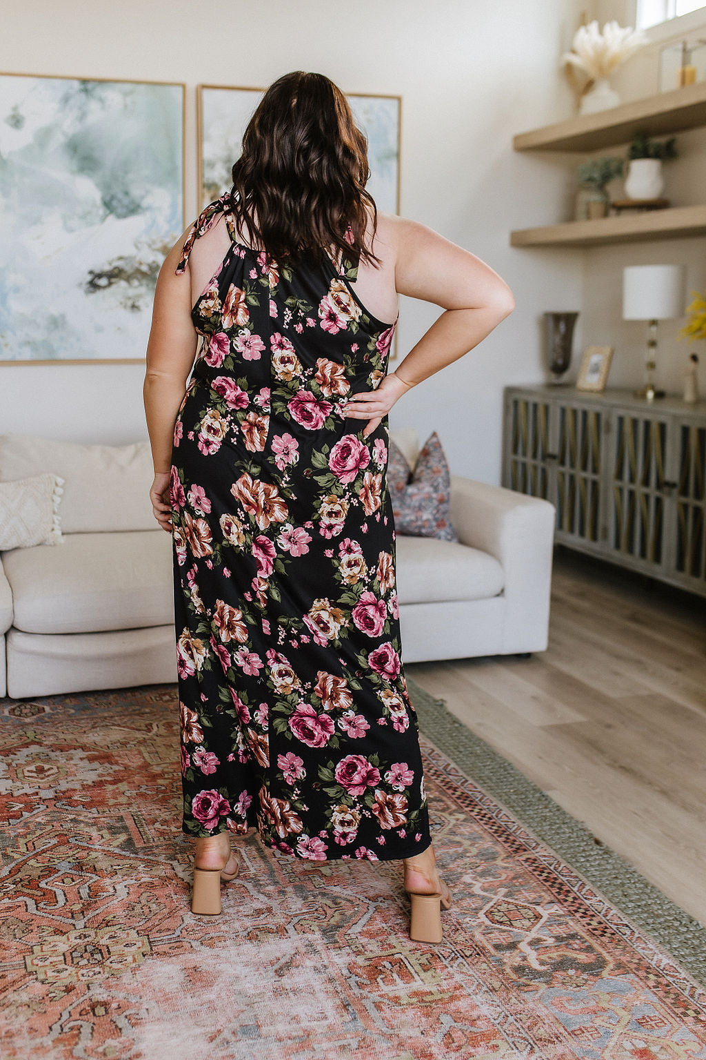 Fortuitous in Floral Maxi Dress - WEBSITE EXCLUSIVE