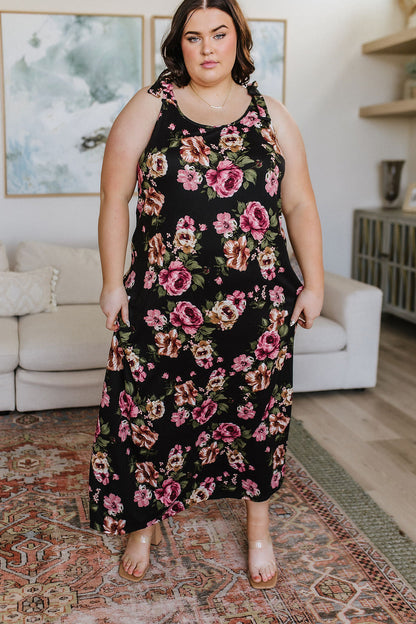 Fortuitous in Floral Maxi Dress - WEBSITE EXCLUSIVE