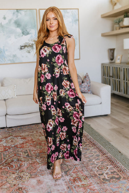 Fortuitous in Floral Maxi Dress - WEBSITE EXCLUSIVE