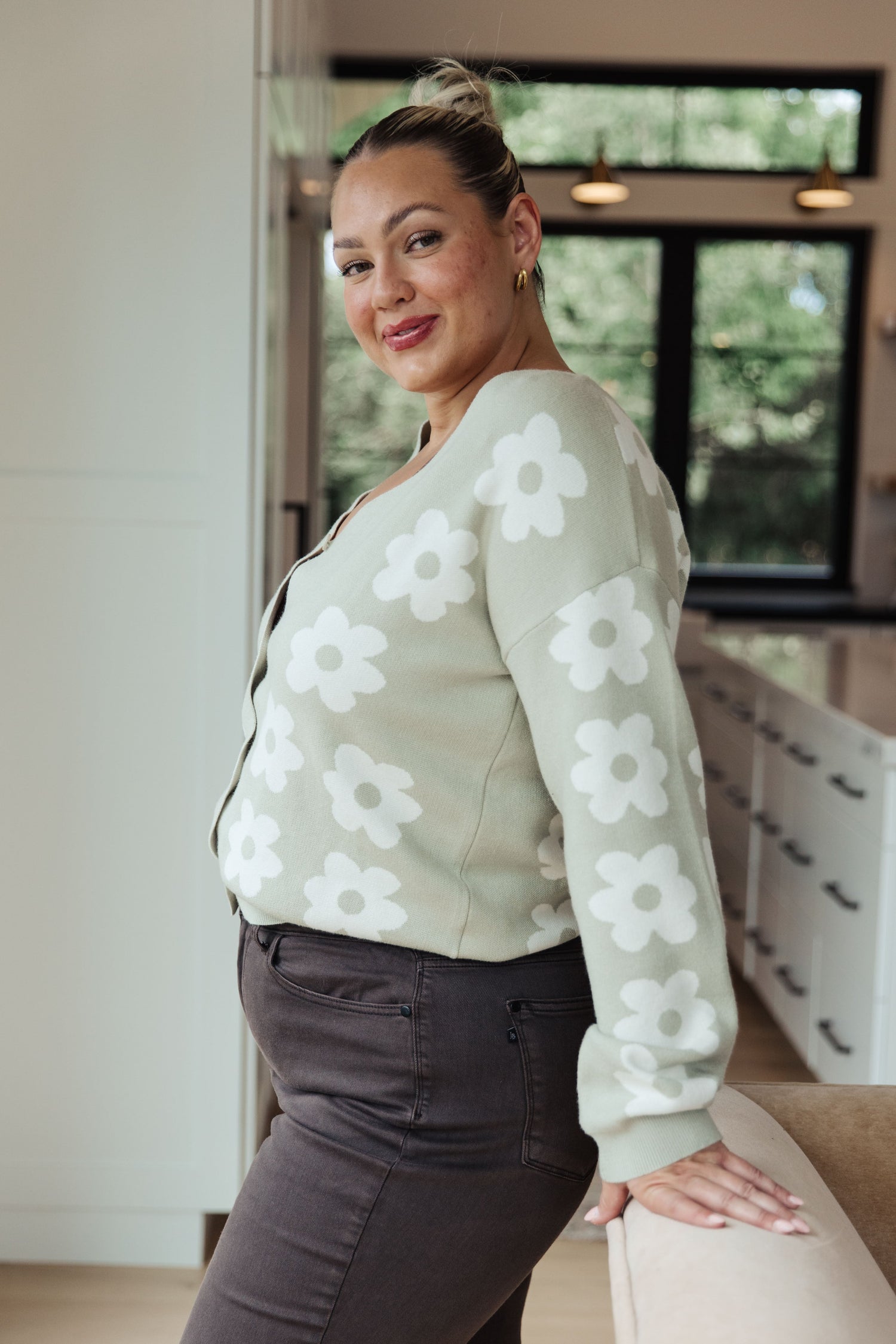 Fresh As A Daisy Floral Cardigan - WEBSITE EXCLUSIVE