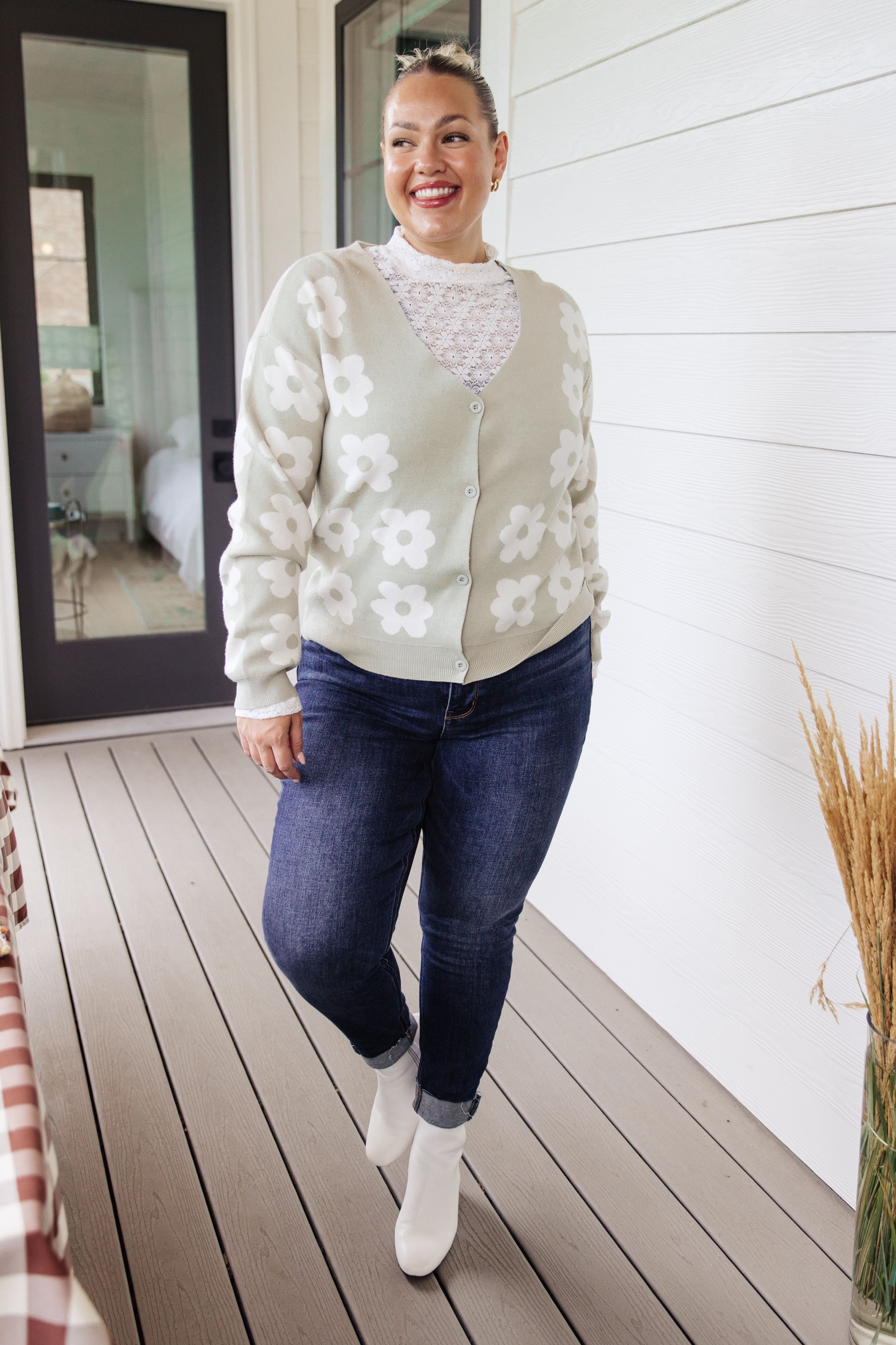 Fresh As A Daisy Floral Cardigan - WEBSITE EXCLUSIVE