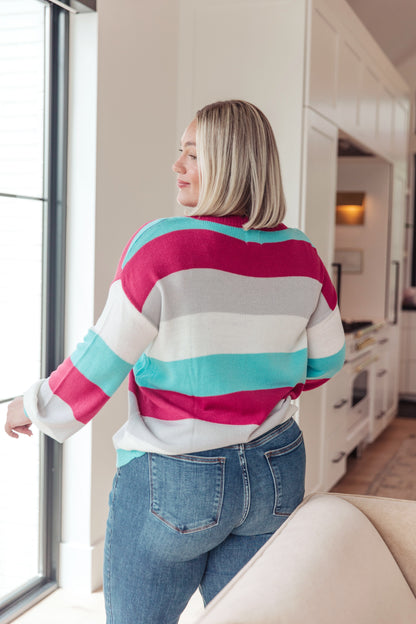 Get It Started Striped Sweater - WEBSITE EXCLUSIVE
