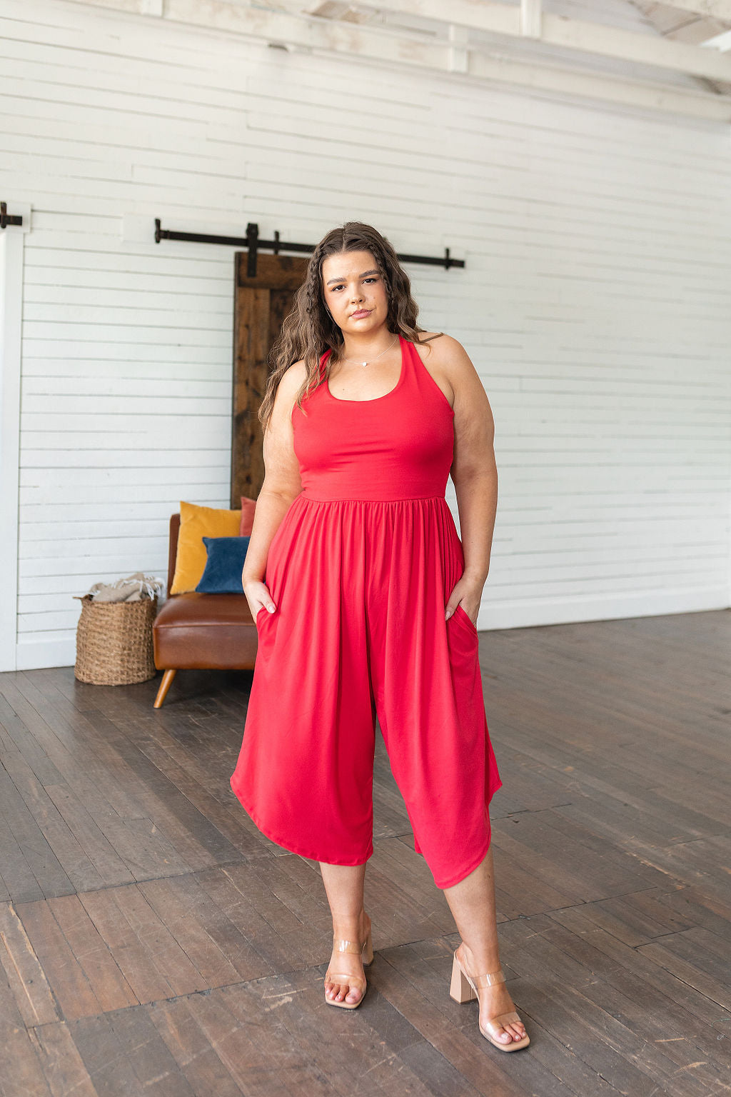 Good Idea Jumpsuit in Red - WEBSITE EXCLUSIVE