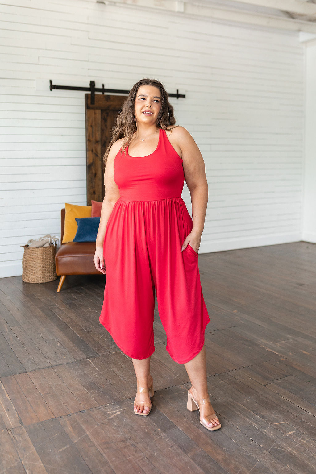 Good Idea Jumpsuit in Red - WEBSITE EXCLUSIVE