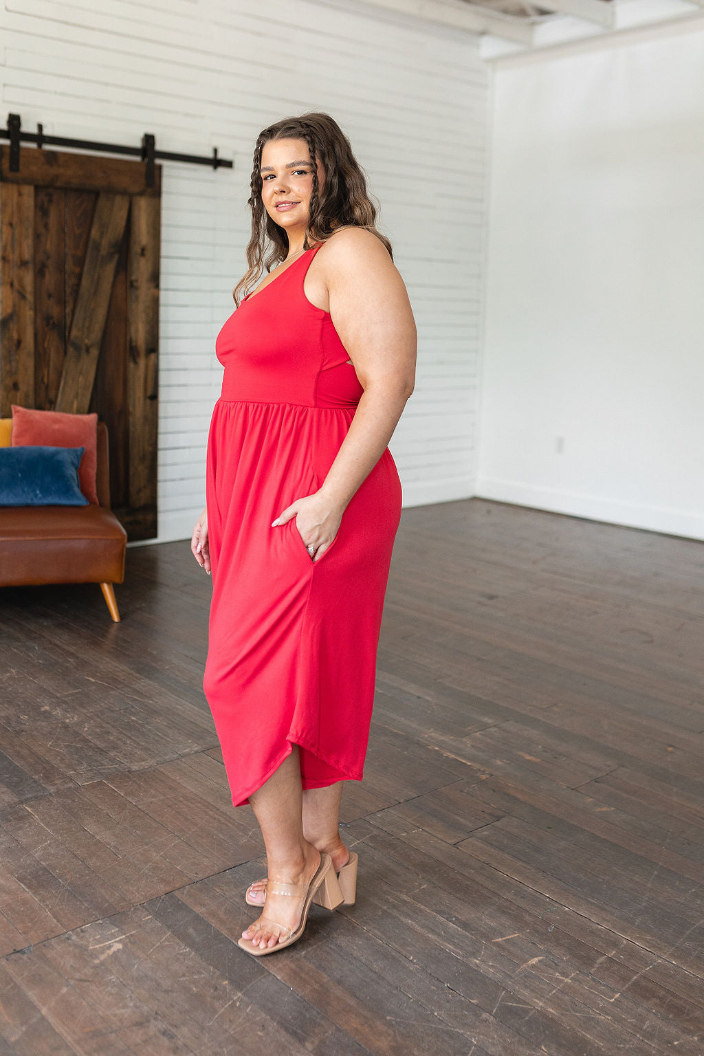 Good Idea Jumpsuit in Red - WEBSITE EXCLUSIVE