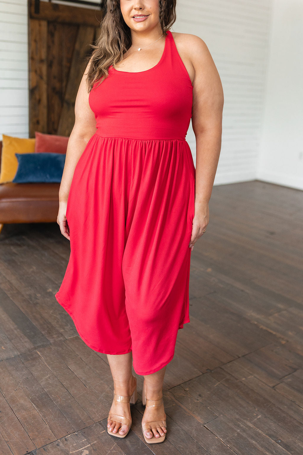 Good Idea Jumpsuit in Red - WEBSITE EXCLUSIVE