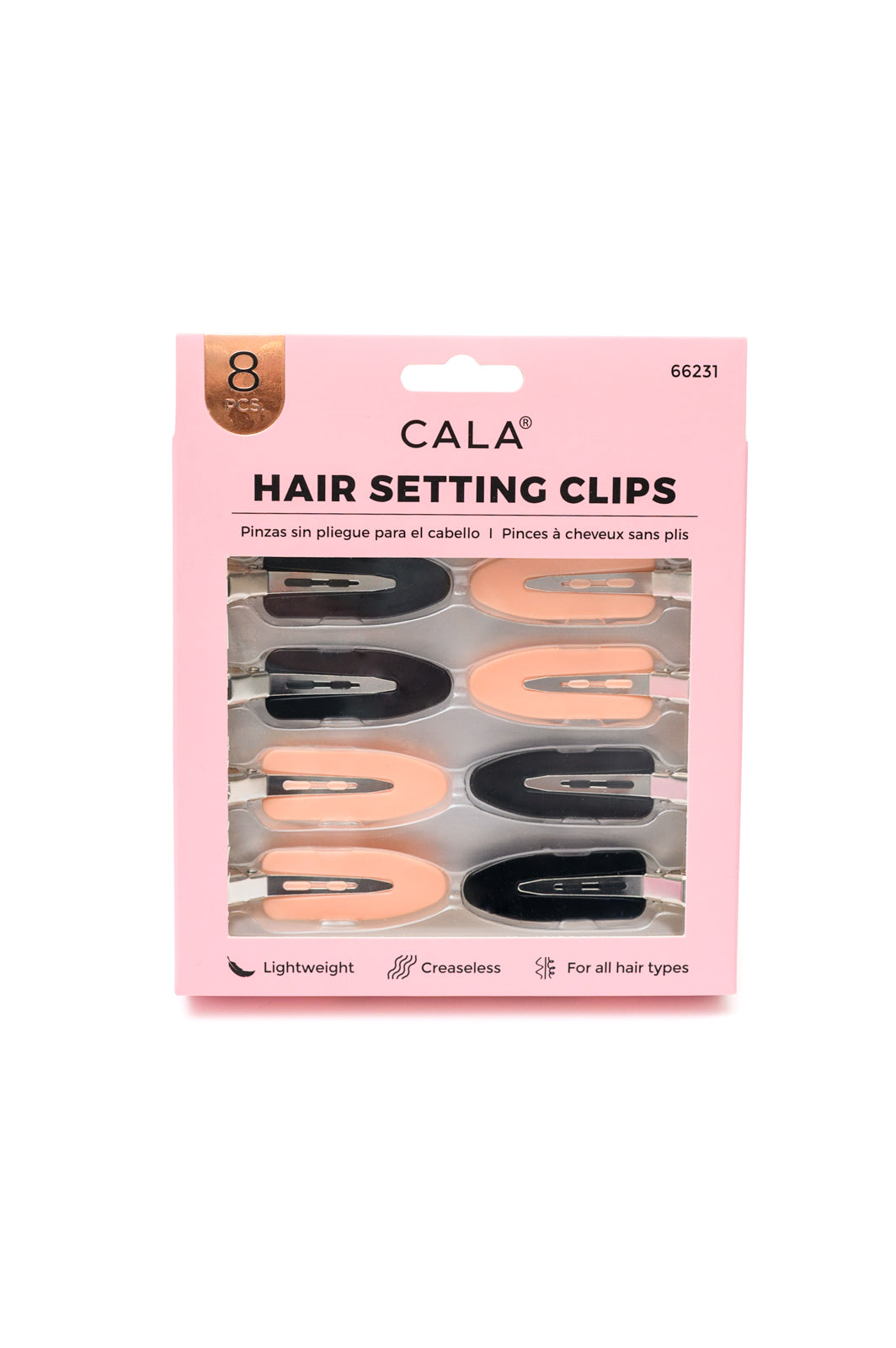 Hair Setting Clips in Pink - WEBSITE EXCLUSIVE