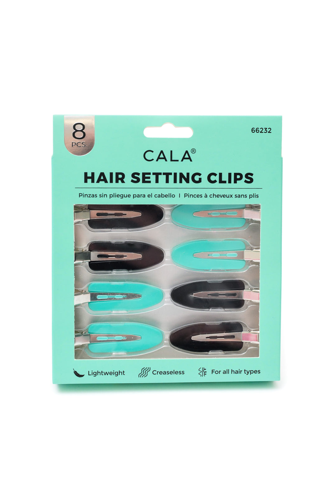 Hair Setting Clips in Teal - WEBSITE EXCLUSIVE